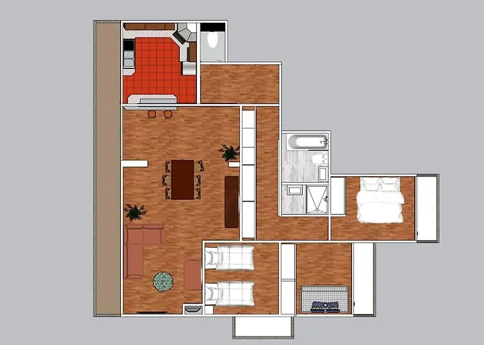 Casa Luciano Lägenhet Dunkirk